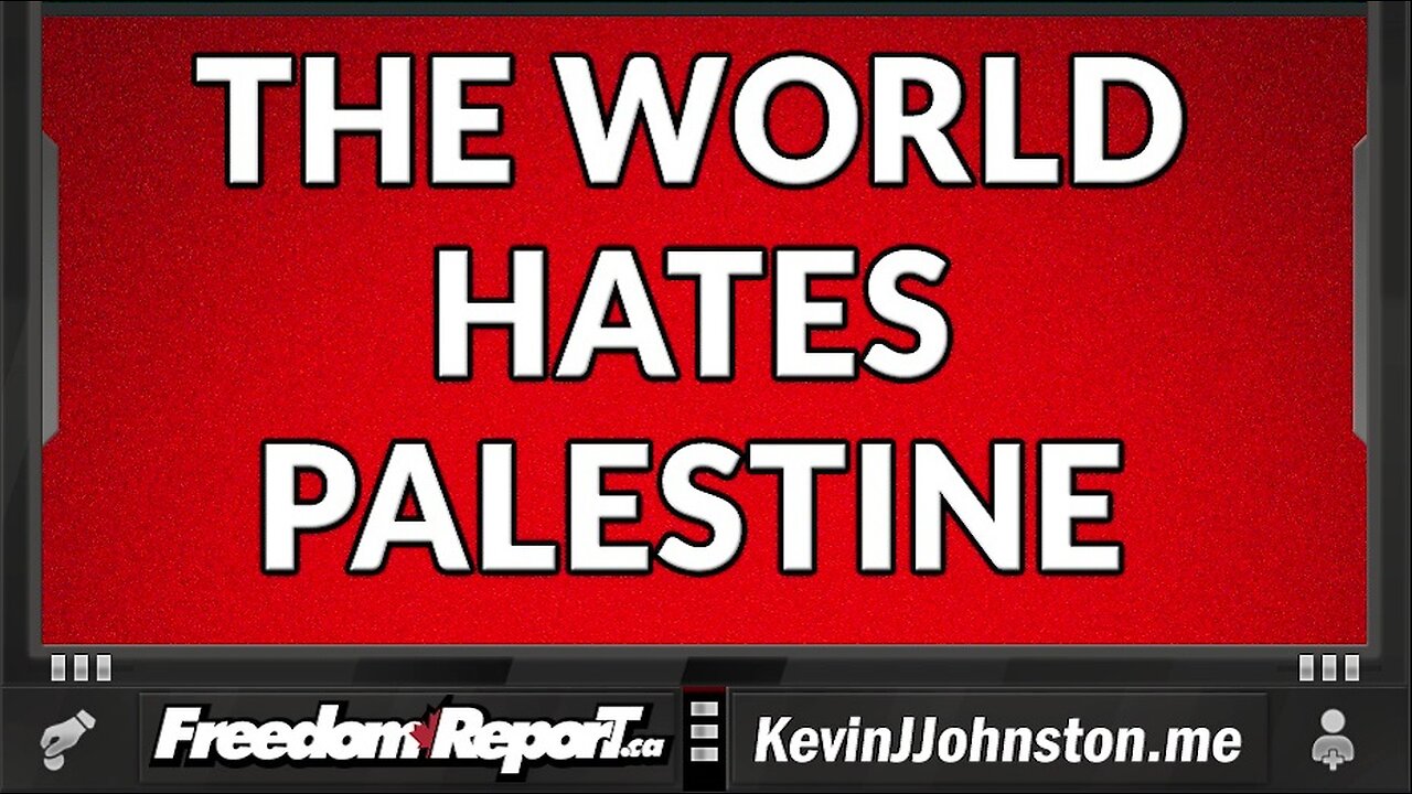 THE WESTERN WORLD HATES PALESTINE AND PALESTINE PROTESTERS