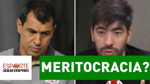 Meritocracia? Filosofia de Carille é criticada por repórter!