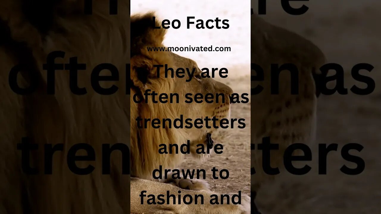 [Astrological Fact] Leo Facts