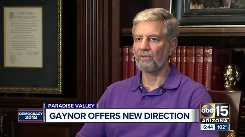 Steve Gaynor says he offers a new direction in Secretary of State race