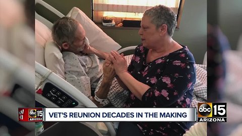 Valley veteran homeless for decades reunited with sister after 40 years