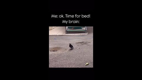 When it’s time for bed 😂