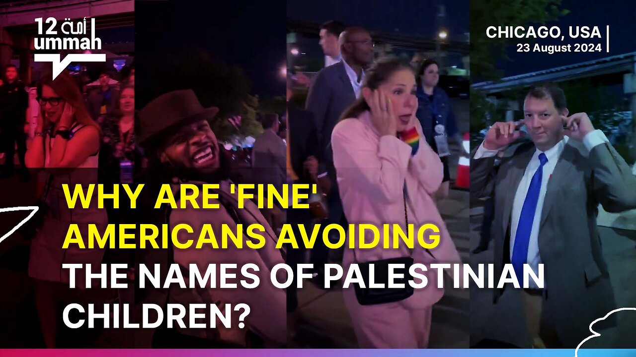 Why Are 'Fine' Americans avoiding the Names of Palestinian Children?