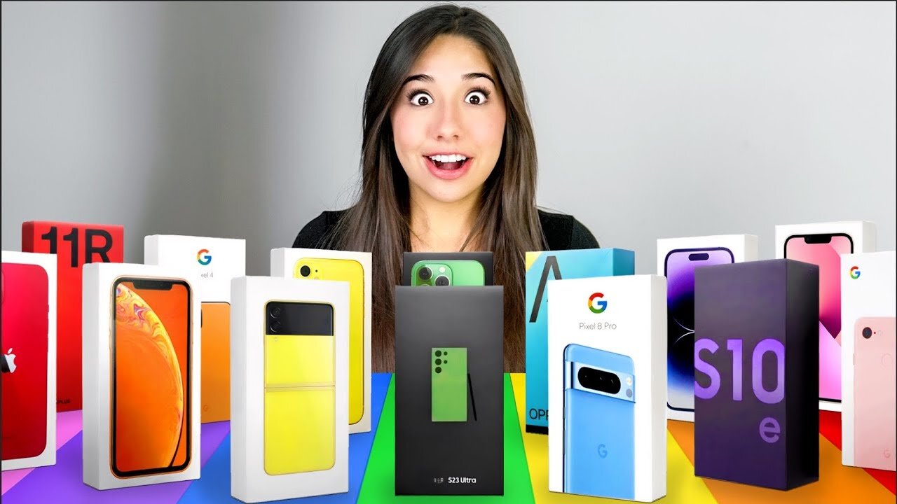 I Bought EVERY Color Smartphone