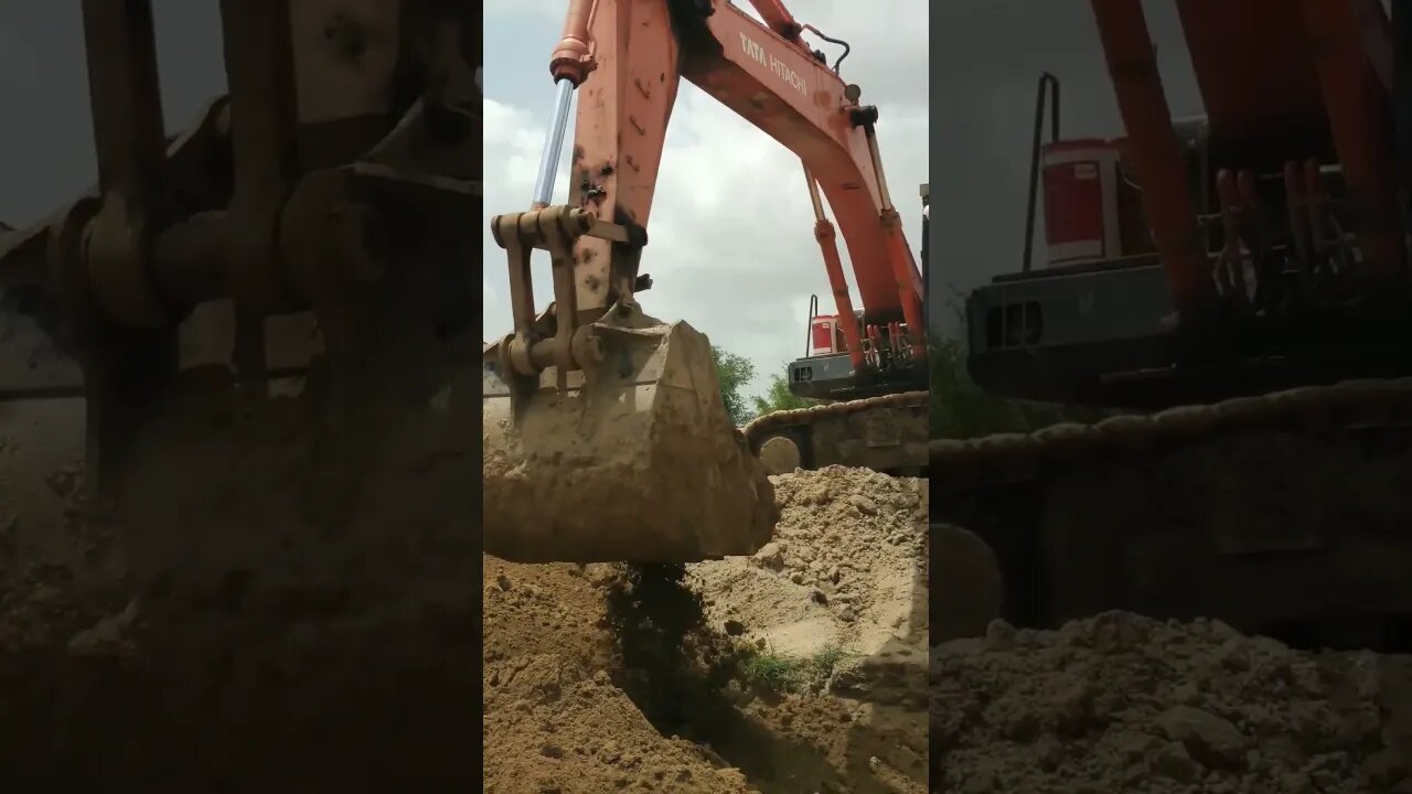 excavator Backfilling #viral #shorts