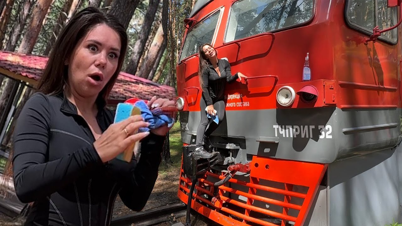 Cleaning a Filthy Train: I was shocked when I saw this REALLY DIRTY train