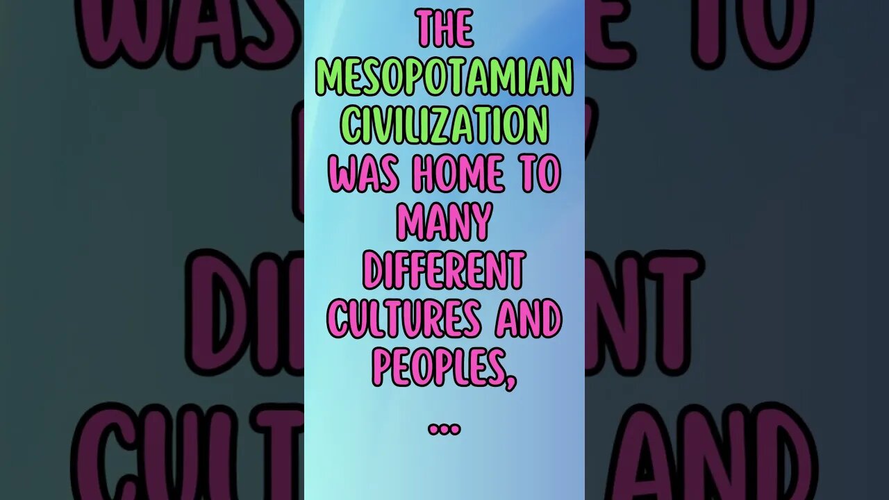 🕵🏼Uncovering a Fact of History! #shortsfact #historyfacts #history #mesopotamia #mesopotâmia