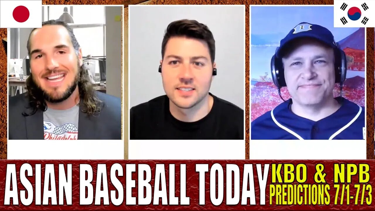 Asian Baseball Picks, Odds and Series Previews | KBO and NPB | Asian Baseball Today | July 1-3