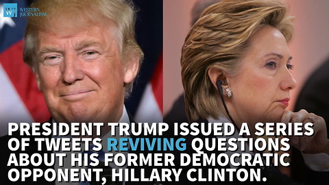 ‘Just Asking!’ – President Trump Questions If Clinton Apologized For Receiving Debate Question In Advance