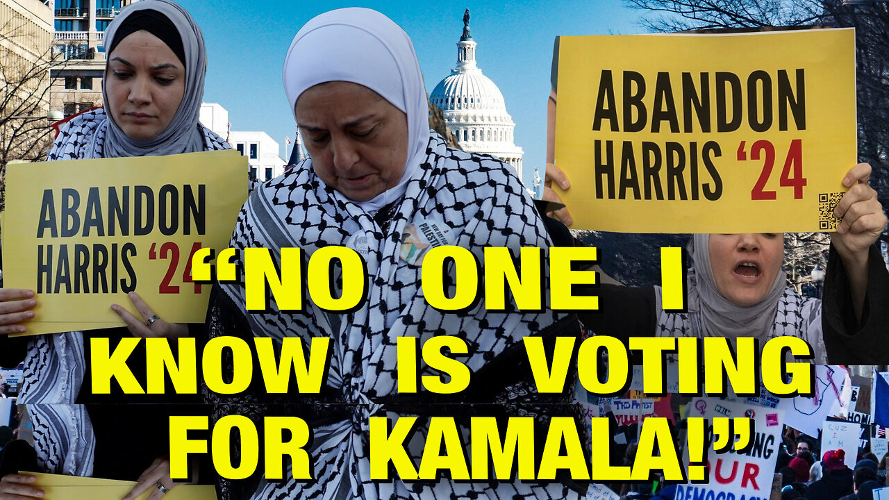 Swing State Muslims SOUR On Kamala!