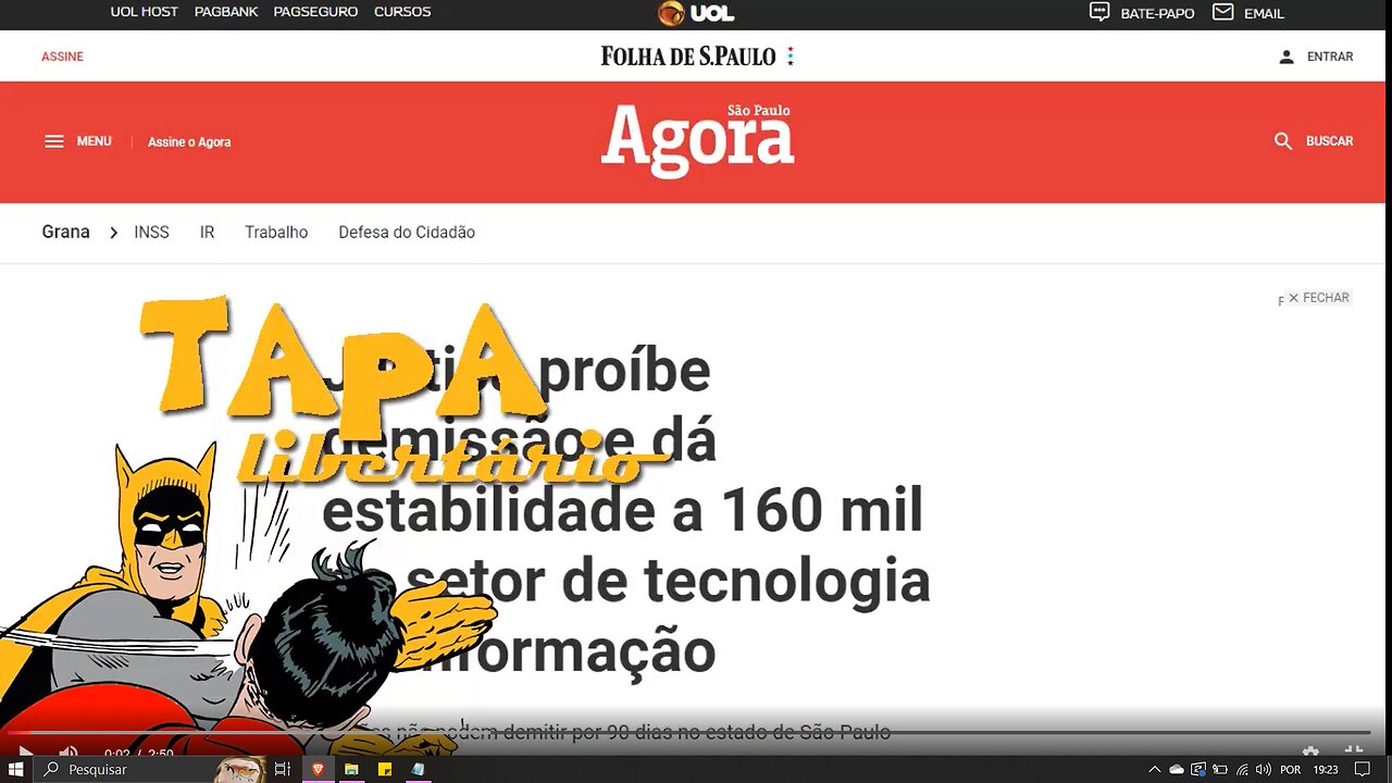 Justiça que tem lado | Tapa Libertário - 03/09/10 | ANCAPSU