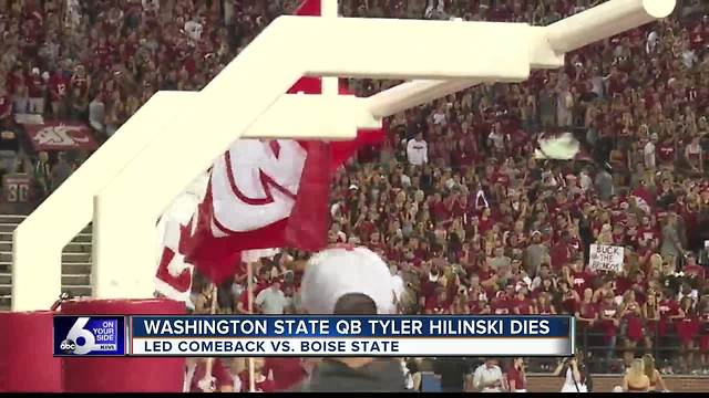 WSU QB Hilinski found dead in apparent suicide