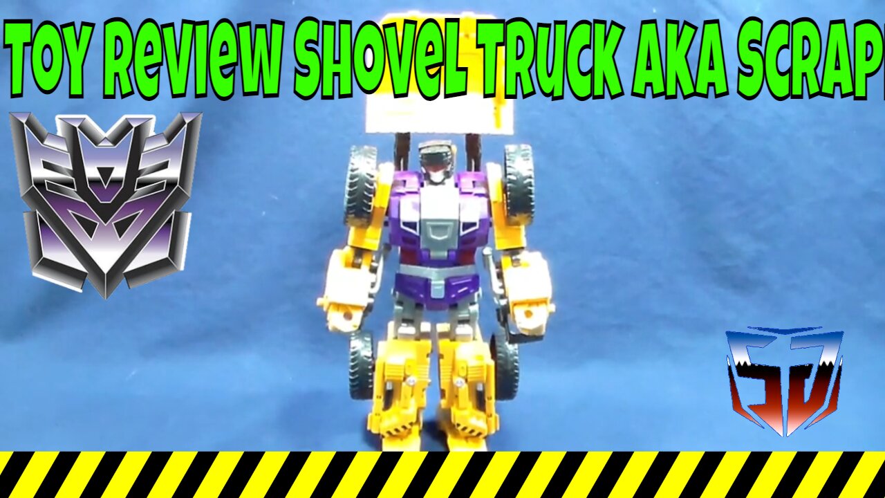 Toy Review Shovel Truck aka Scrapper