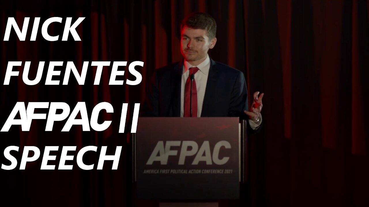 Nick Fuentes Speaks at the Second America First Political Action Conference