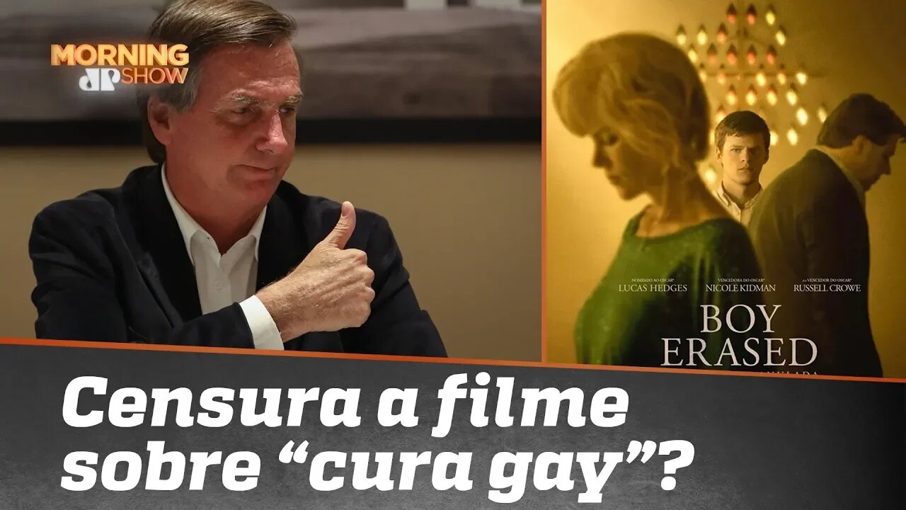 Bolsonaro rebate ator e nega censura a filme sobre “cura gay”