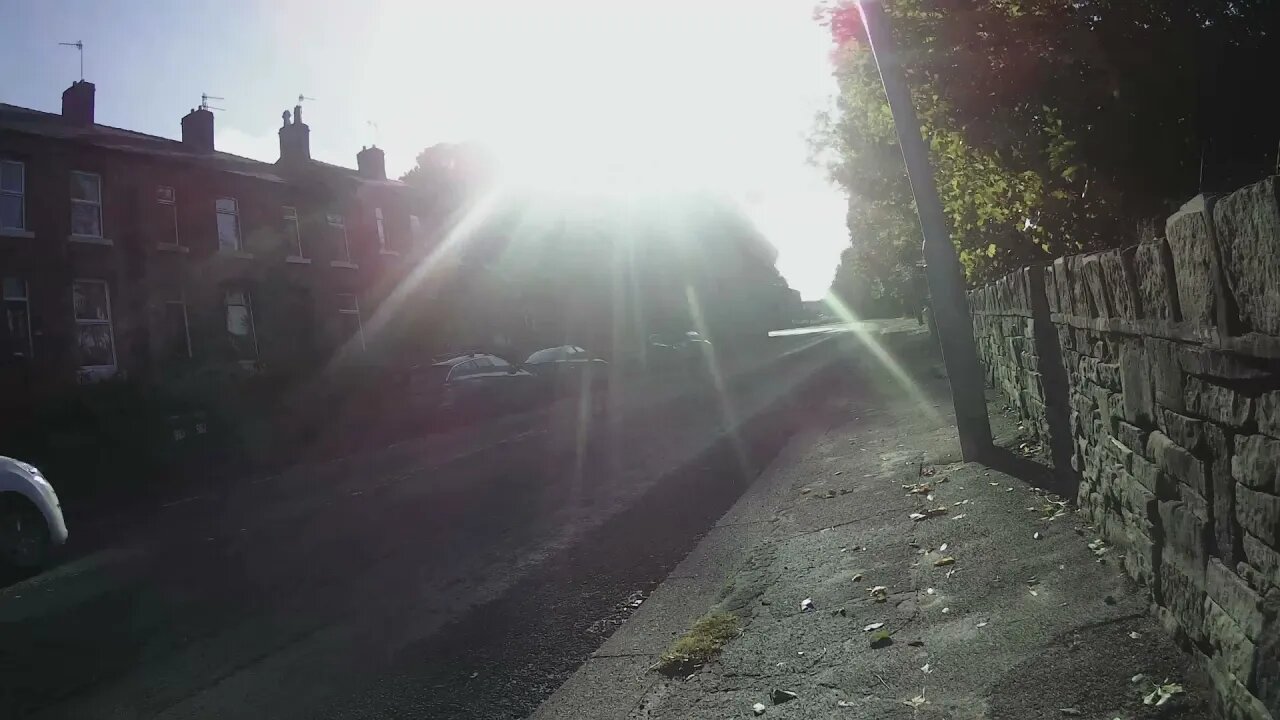 walking into the sunshine