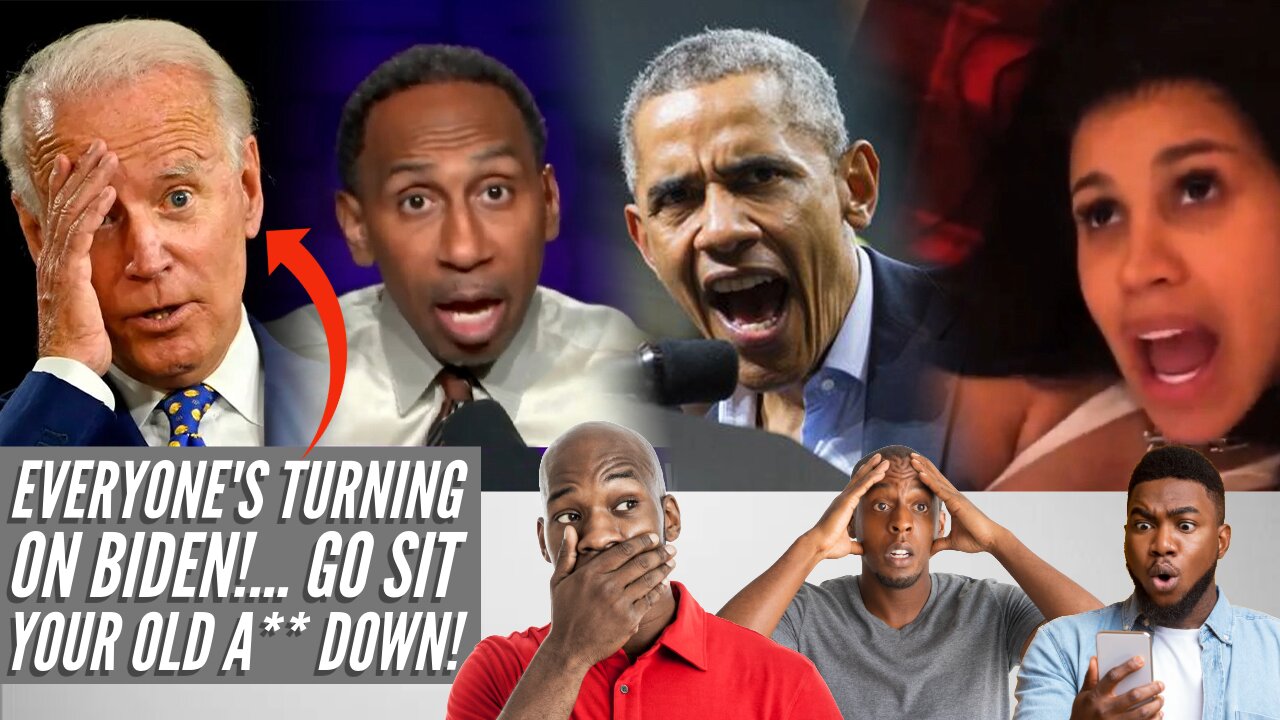 EVERYONE IS DEMANDING Biden Step Down! From Obama & Stephen A. Smith To Cardi B!