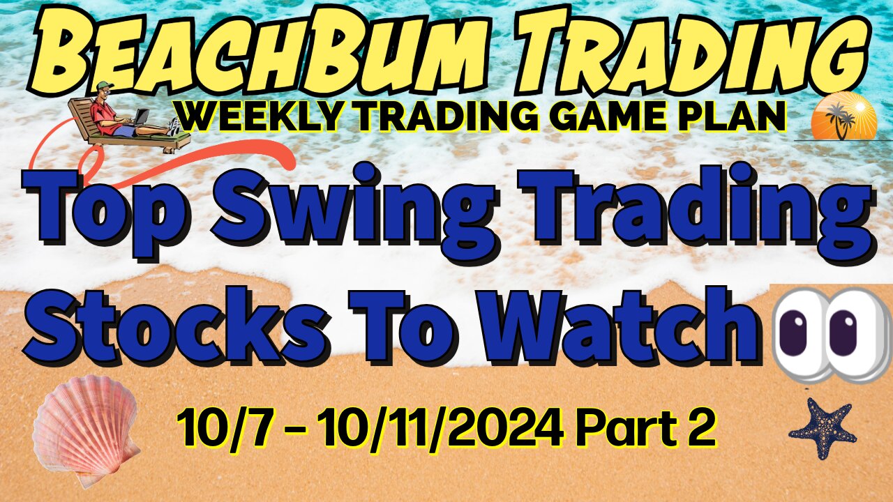 Top Swing Trading Stocks to Watch 👀 | 10/7 – 10/11/24 | SIRI PERI HIMX SSTK SLP BITO YBIT & More