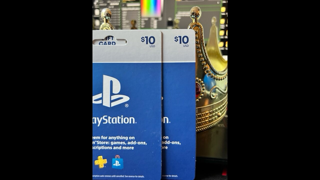Giving away $20 PS Store cards to winners of my events