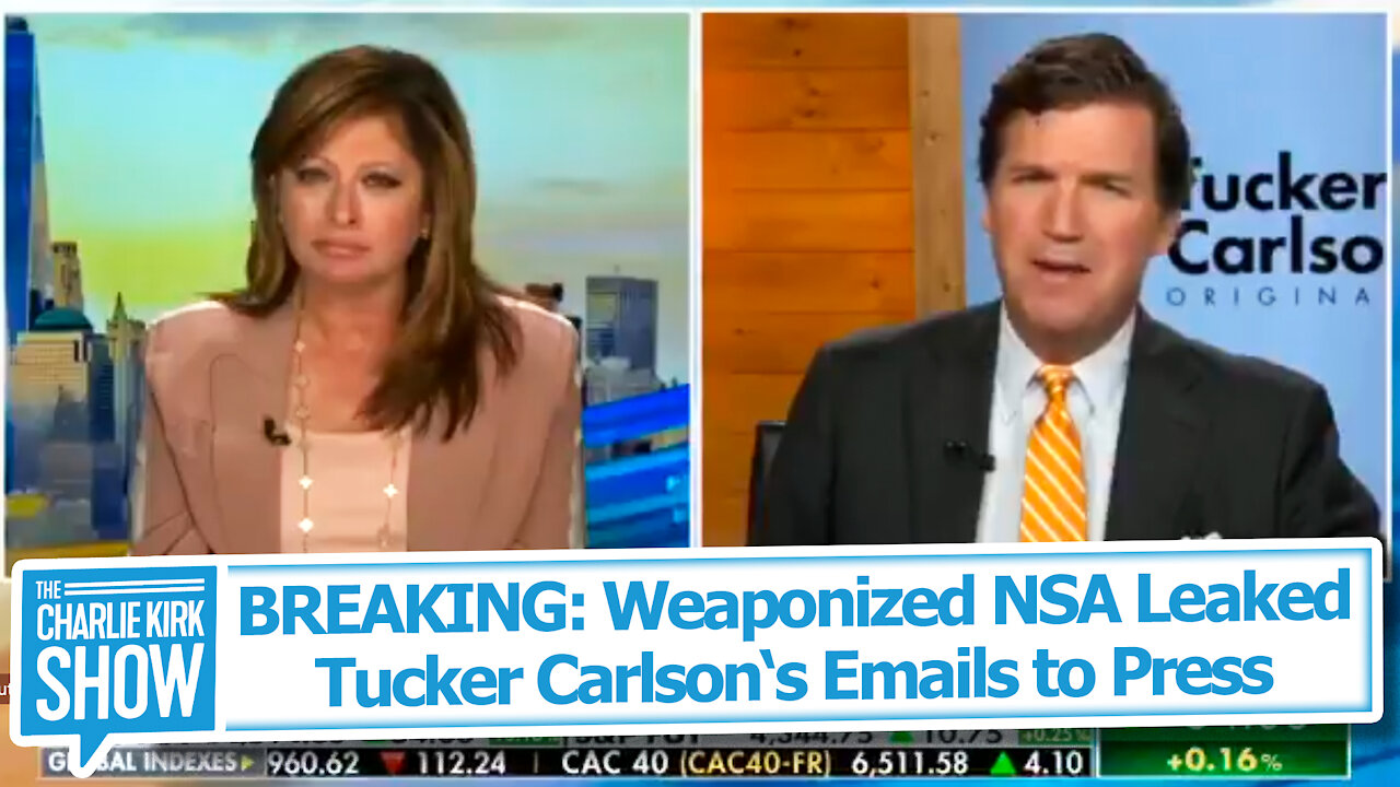 BREAKING: Weaponized NSA Leaked Tucker Carlson‘s Emails to Press