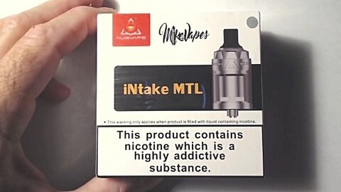 iNtake MTL RTA by Augvape and Mike Vapes