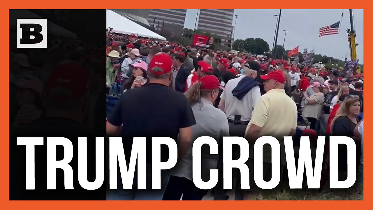 Long Island Crowd! Massive Turnout for Trump Rally in New York