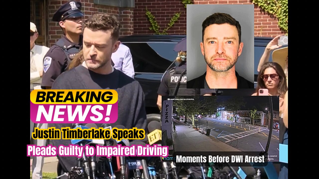 Justin Timberlake Issues Public Statement After Guilty Plea for DWI