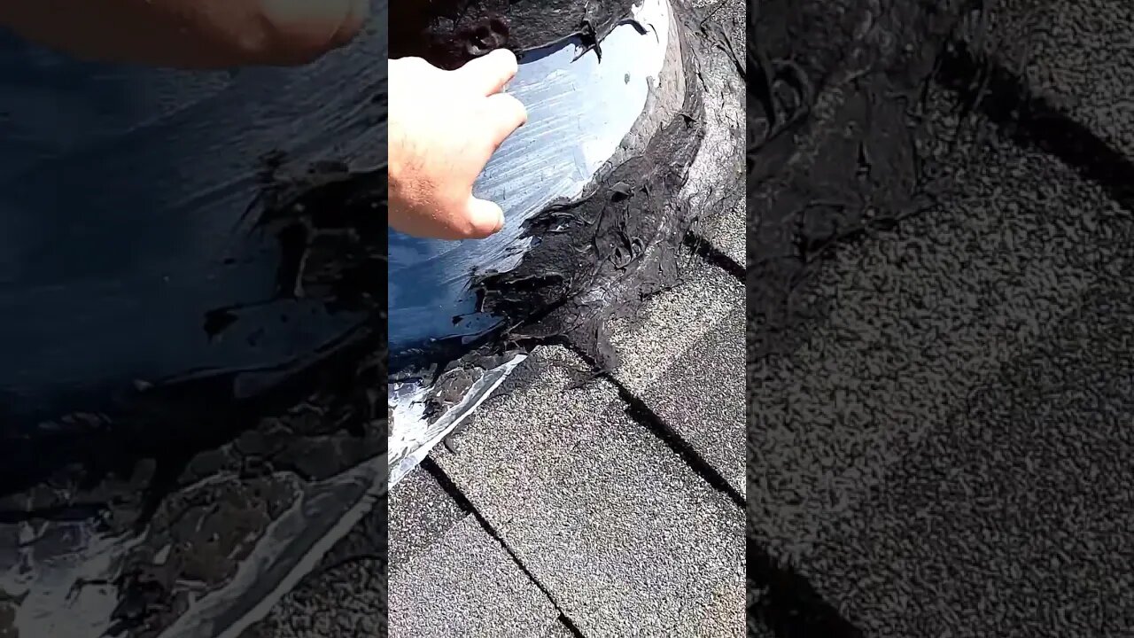 Determining how recently the roof has been repaired #sealant