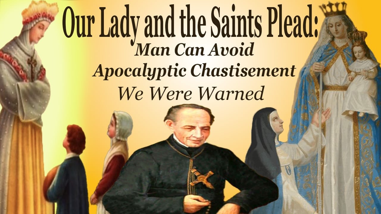 Our Lady And The Saints Plead: The World Can Avoid Apocalyptic Chastisement | We Were Warned