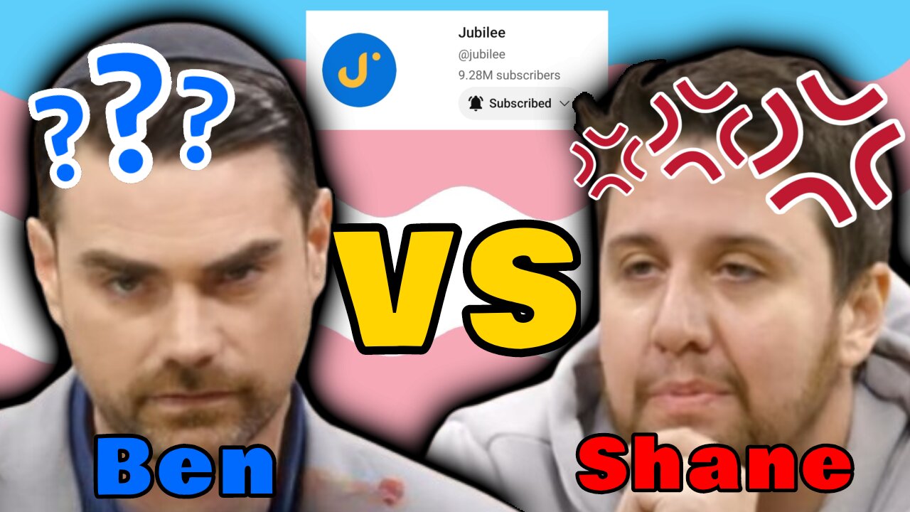 Ben Shapiro vs WOKE Trans Man Jubilee Reaction