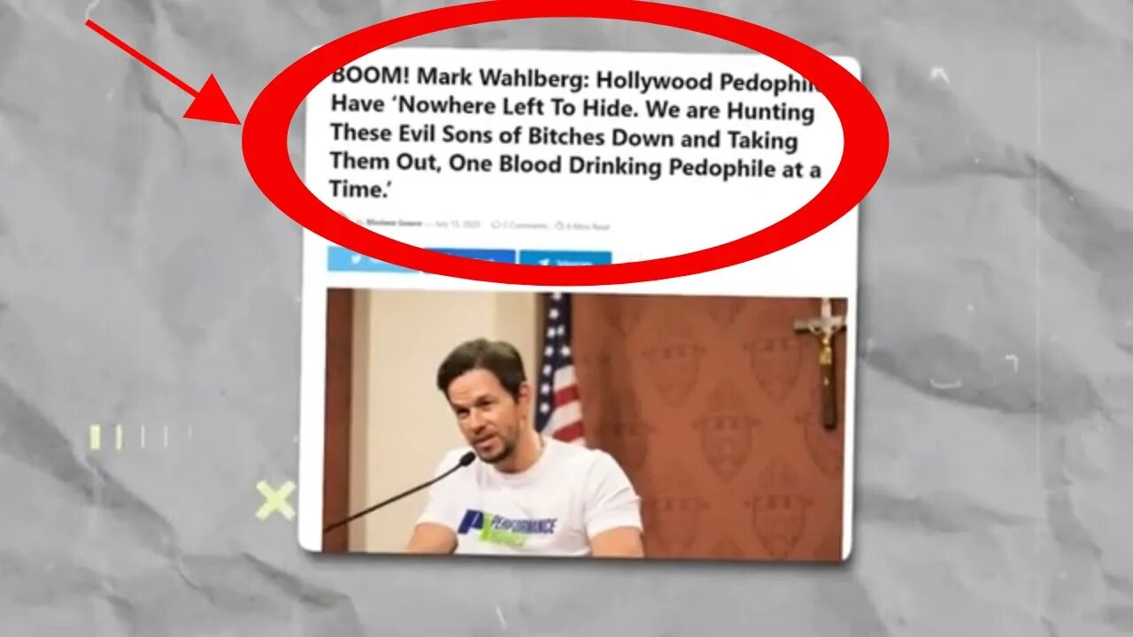 Mark Wahlberg Exposes Hollywood For Blacklisting His Amazing New Movie, Sound Of Freedom