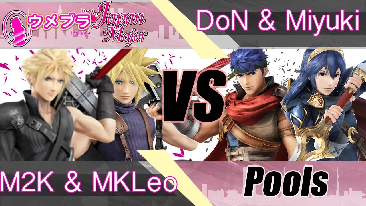 MVG FOX|Mew2King & MKLeo vs. DoN & Miyuki - Wii U Doubles Pools - Umebura Japan Major