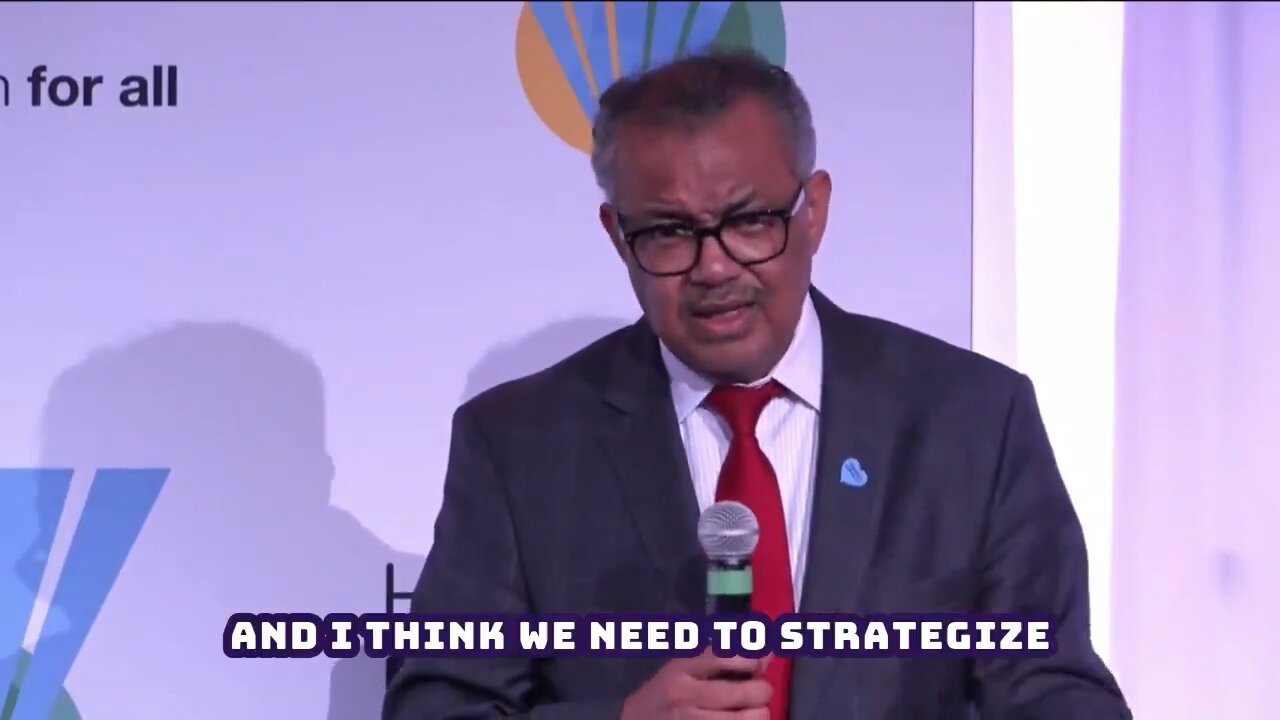 WHO Tedros: "It's Time to Get Aggressive With Antivaxxers "