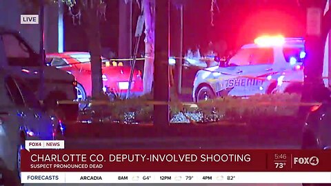 Suspect killed in deputy-involved shooting