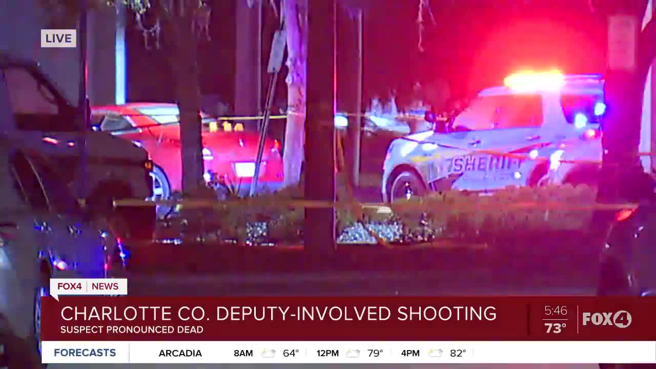 Suspect killed in deputy-involved shooting