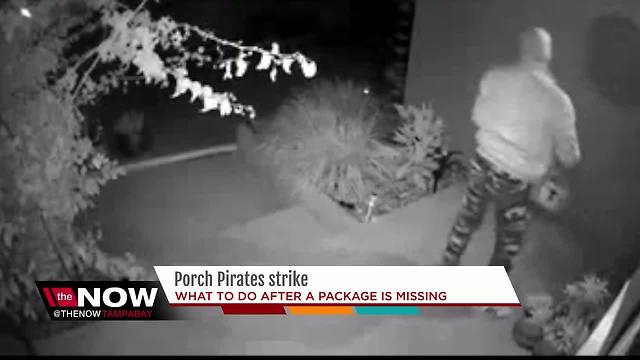 What to do after a package is missing