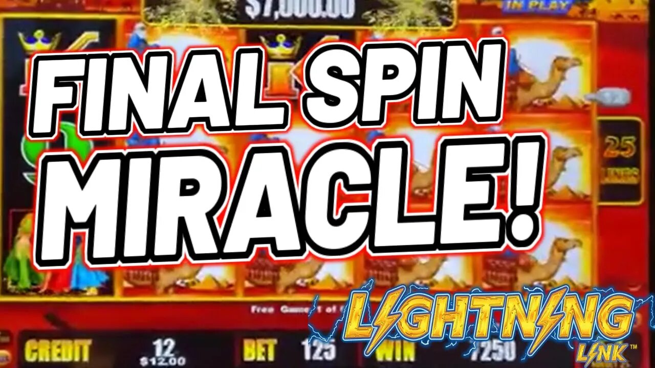 FINAL SPIN MIRACLE! ⚡️ EPIC COMEBACK JACKPOT ON HIGH LIMT $125/SPIN LIGHTNING LINK!!!