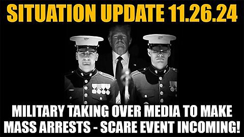 Military Taking Over Media To Make Mass Arrests - SCARE Event Incoming