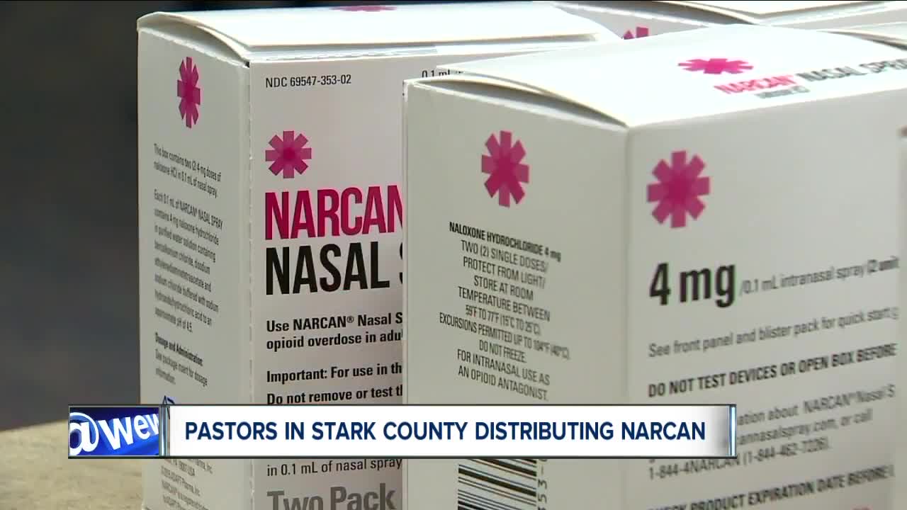 Canton City Public Health teams up with pastors to help distribute Narcan to Stark County residents