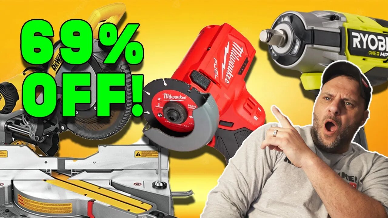 HOLLY CRAP! These Power Tool Deals are INSANE! Hugh Deals Found on Power Tools!