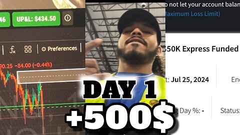 ($50k Funded) Caught a 450+ Tick Trade @ Work.!!!