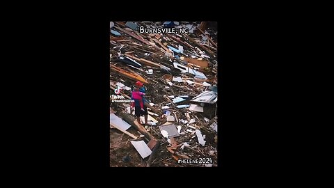 KAMALA? #BIDEN? GOV! MEDIA!? Old Fort, Burnsville, Chimney Rock, NC destruction after Hurricane Helene
