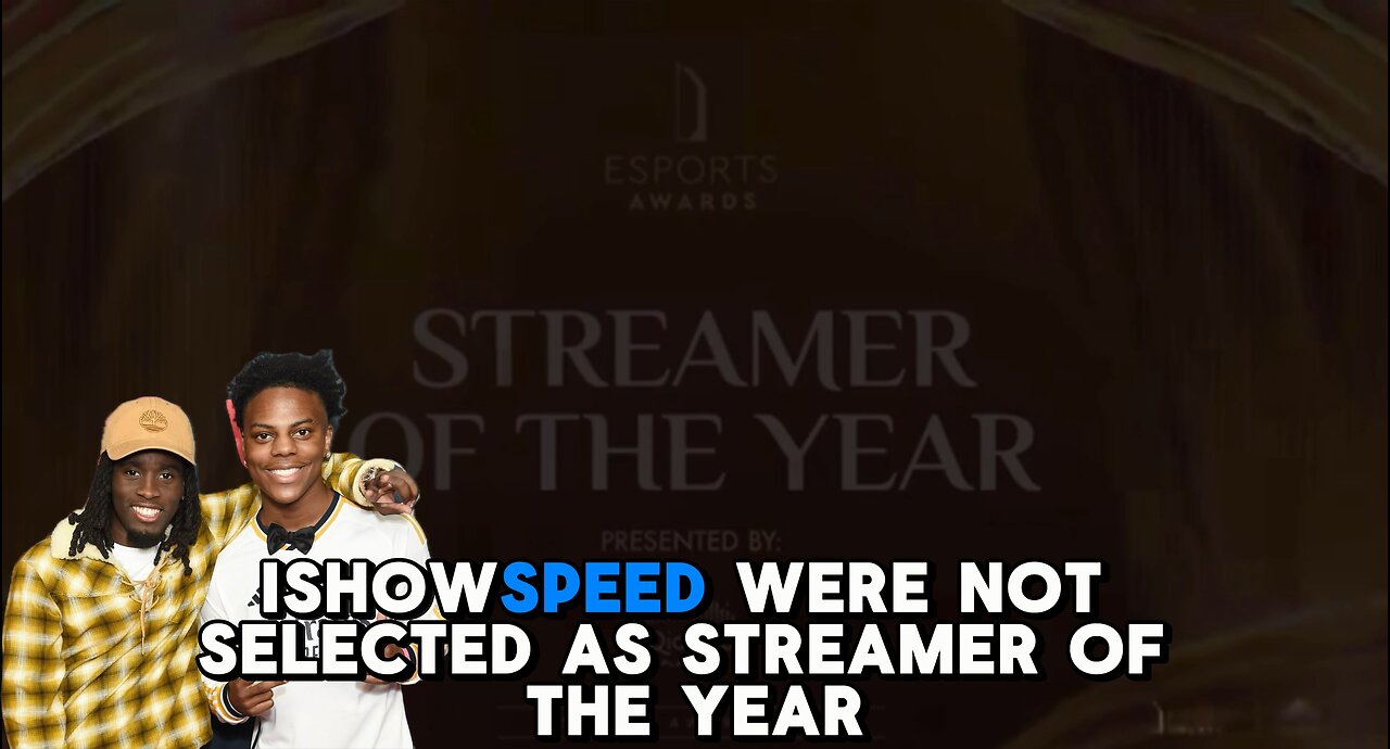 Fans Are mad Kia or IshowSpeed didn’t win streamer of the year