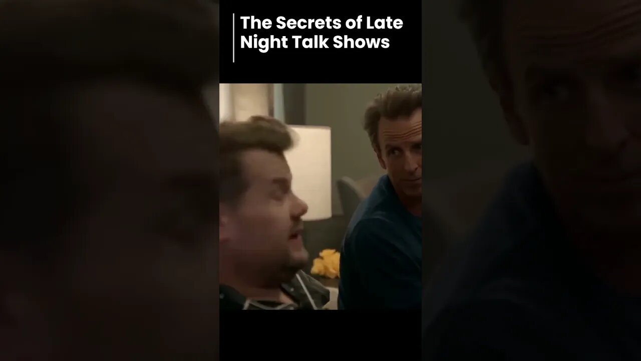 the secrets of late night talk shows