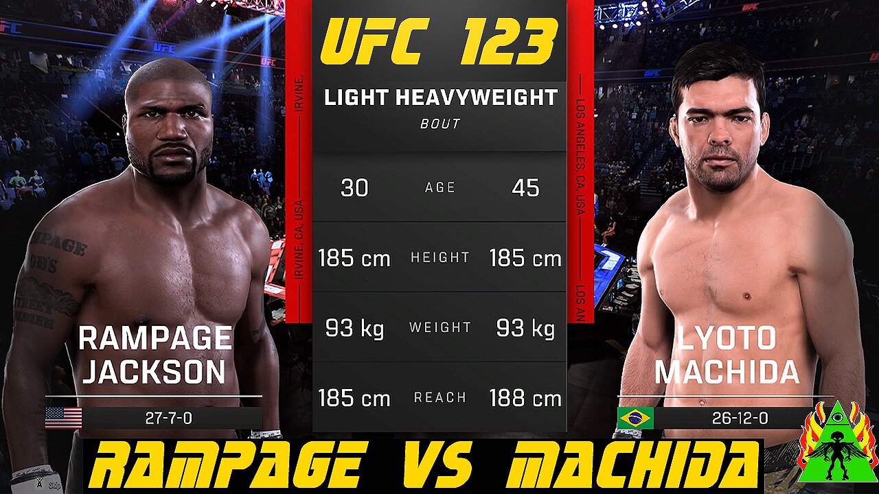 UFC 5 - RAMPAGE VS MACHIDA