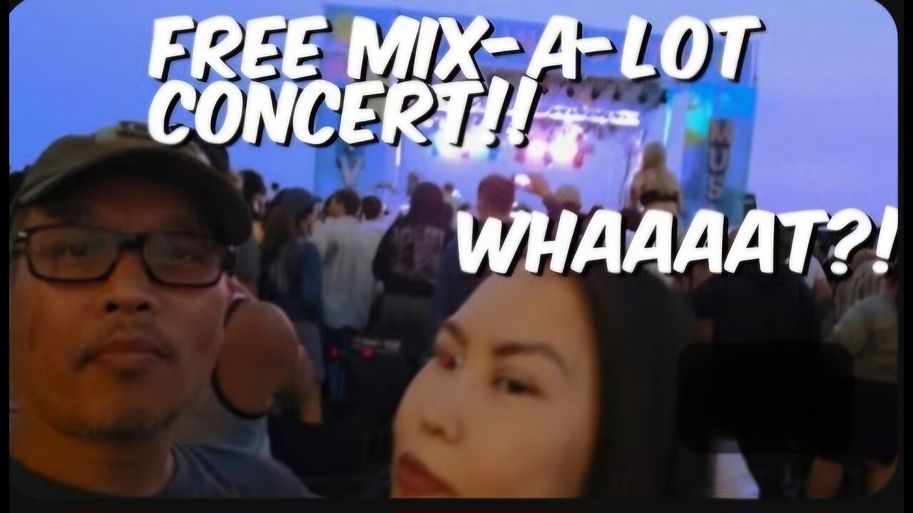 We went back to 1988 with Sir Mix-A-Lot at Whaling Days!