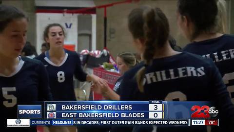 Girls Volleyball: Bakersfield High sweeps East Bakersfield, 3-0