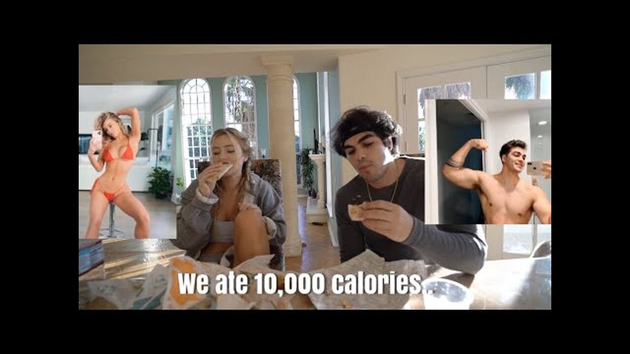 VLOGMAS DAY 8: 10,000 calorie challenge