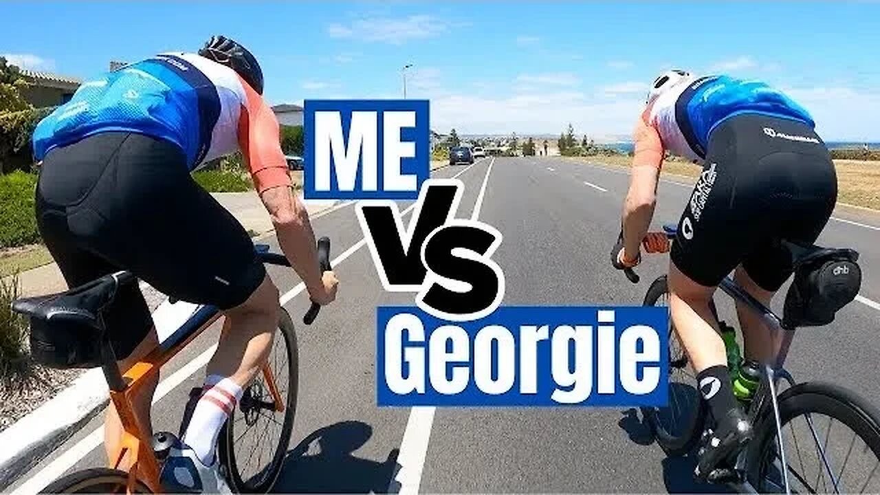 Semi-Pro Female Cyclist Destroys Me (in a sprint)
