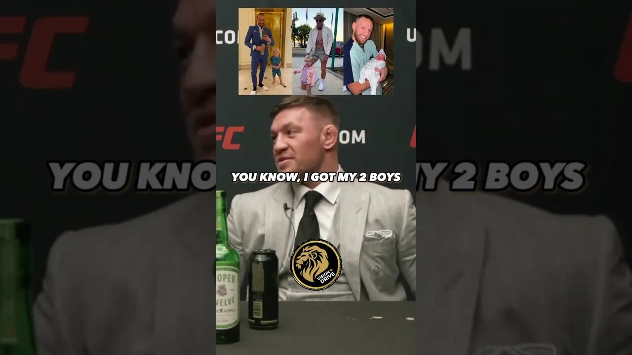 The Real CONOR MCGREGOR: Family, Motivation, and Personal Growth! #shorts #conormcgregor